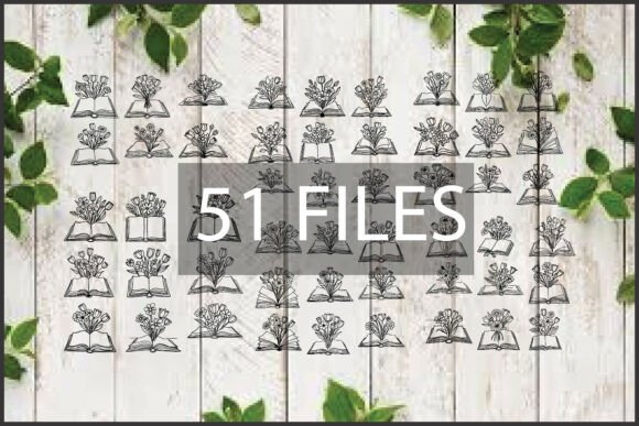 51 Premium Botanical Book Designs