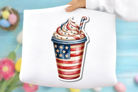 American Flag Drink, 4th of July PNG: Strategic Creative Fuel for Modern Brands and Makers