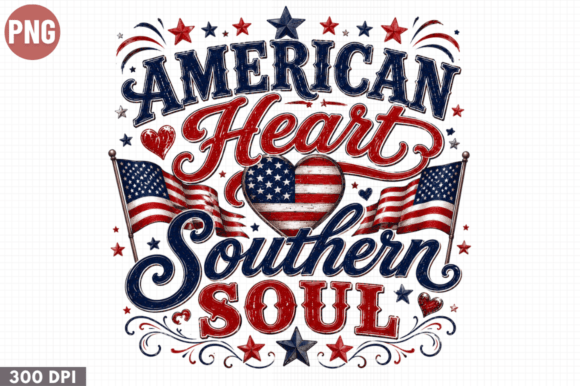 American Heart Southern Soul PNG