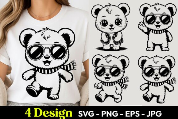 Cool Panda Sunglasses SVG PNG: Smart Digital Assets for Creators and Small Businesses