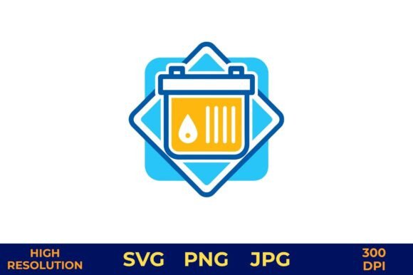 Coolant Fluid Symbol for Vehicle