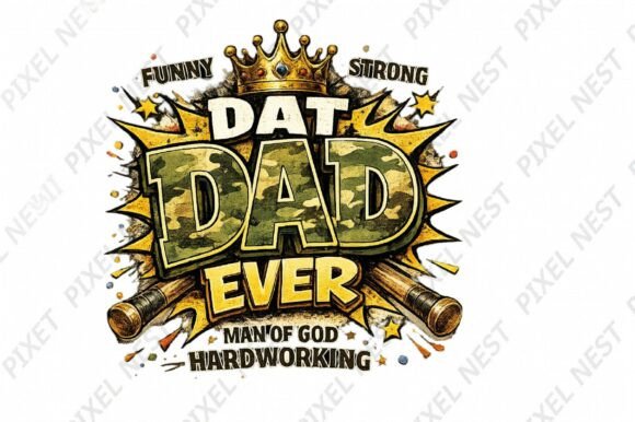 Father’s Day Sublimation Design