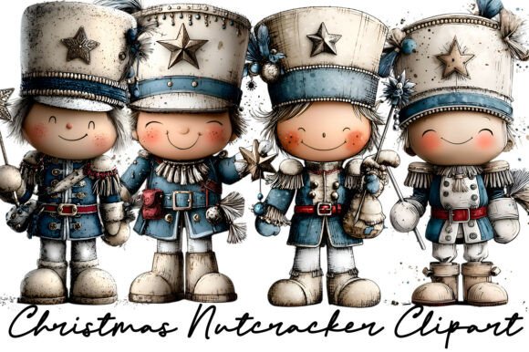 Free Christmas Nutcracker Clipart PNG