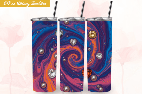 Lighting Floral 20oz Skinny Tumbler Wrap: A Creative Power Tool for Sublimation Makers