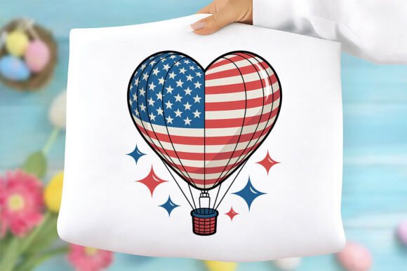 Patriotic Balloon PNG: High-Resolution Digital Art for Real Celebrations