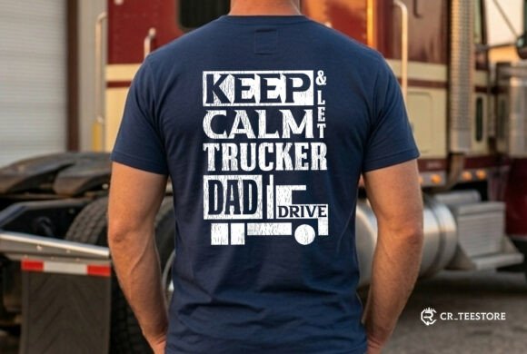 Trucker Dad Keep Calm and Let Me Drive: More Than a Design — A Cultural Signal in Modern Creator Commerce